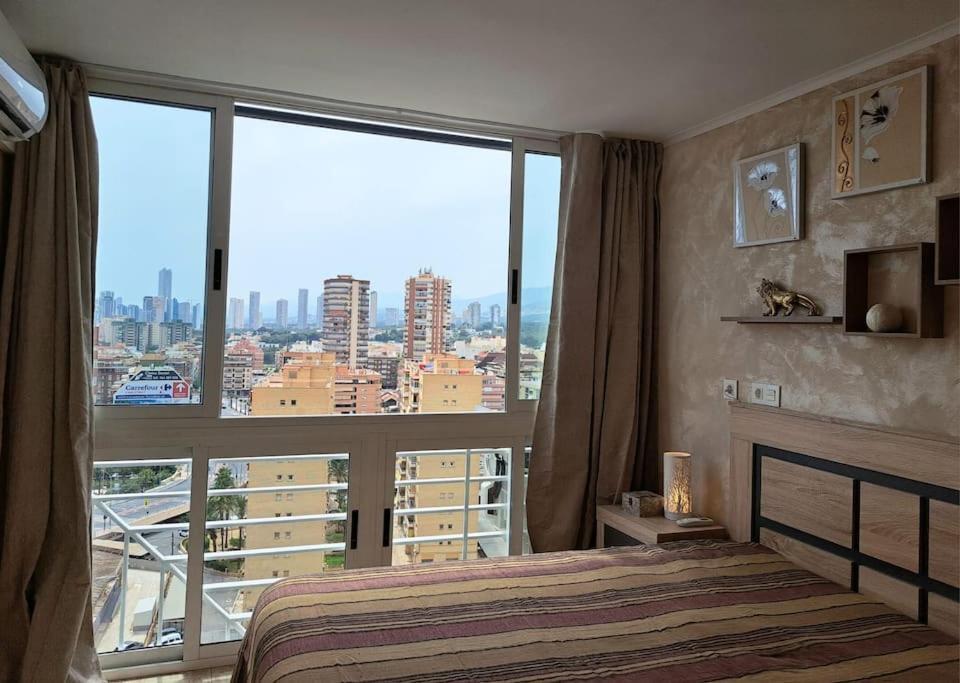Ferienwohnung Cozy Studio With Sea View Benidorm Exterior foto