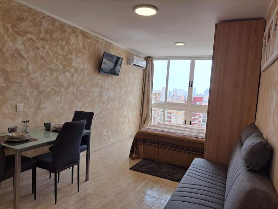 Ferienwohnung Cozy Studio With Sea View Benidorm Exterior foto