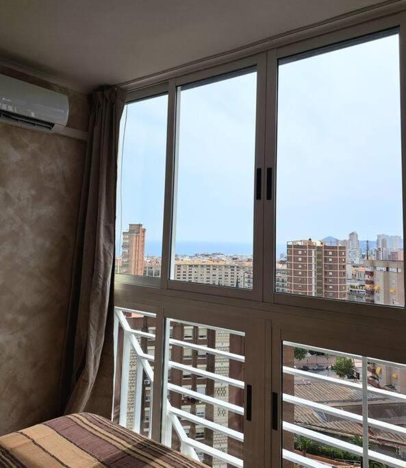 Ferienwohnung Cozy Studio With Sea View Benidorm Exterior foto